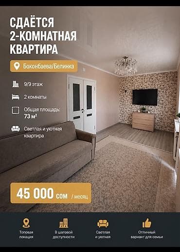 кв снимать: 2 комнаты, Агентство недвижимости, Без подселения, С мебелью полностью — 1