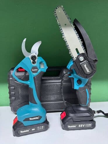 Для кафе, ресторанов: Сучкарез / секатор. фирмы: makita качество 🔥🔥🔥 4 аккумулятора можно — 1