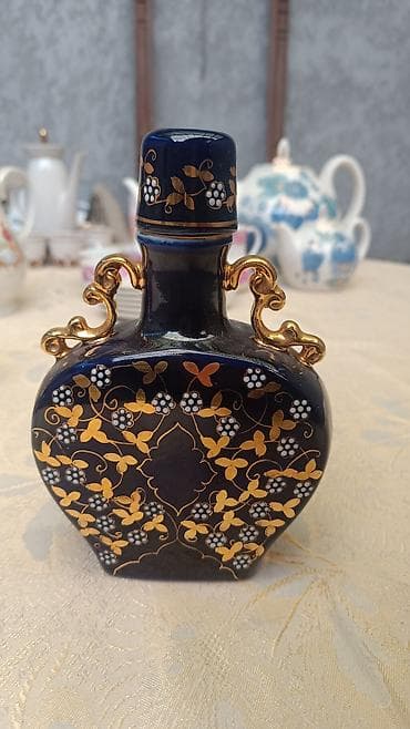 ориент часы: Штоф кобальт с золотом редкой расцветки в идеальном состоянии. Винтаж — 4