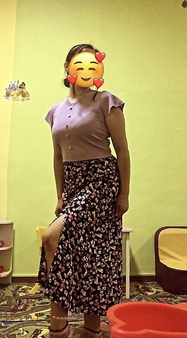 футболки для печати: Топ, Трикотаж, Б/у, S, M, L — 3