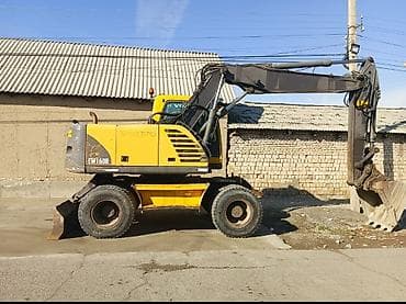 Транспорт: Экскаватор, Volvo, 2004 г., Колесный — 2