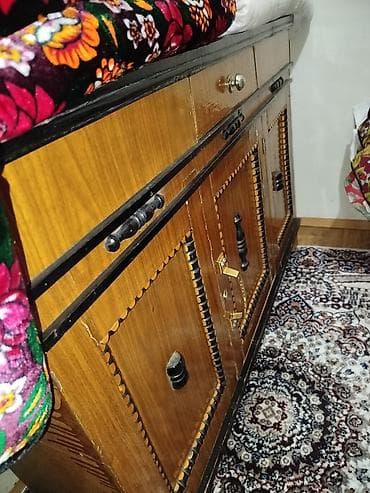 ящики деревянные декоративные: Буфет, Б/у, Без мойки, Дерево — 4