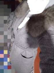 loretta: Носила только пару раз! Женское длинное пальто с поясом и крупным — 1