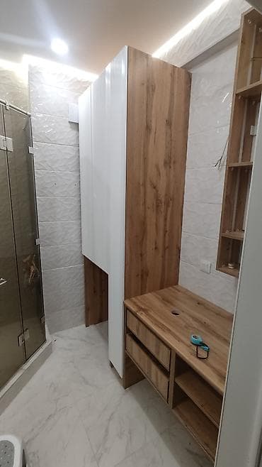 гардеробы: Кухонный гарнитур, цвет - Серый, МДФ — 2