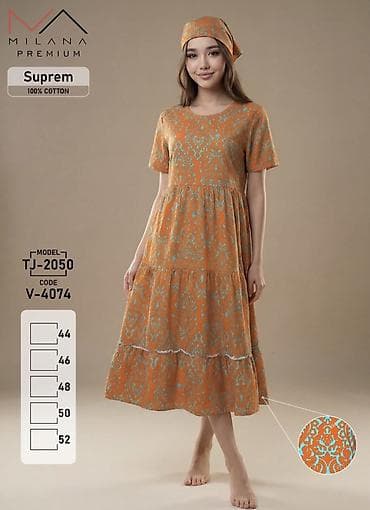 классика одежда: Платье женское Milana Premium, модель TJ-2050 (Suprem, 100% cotton) - — 2