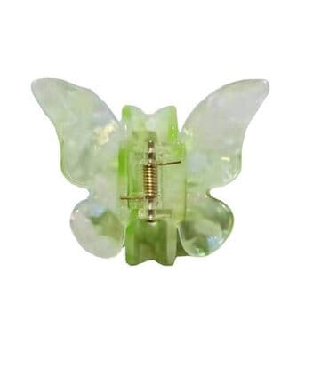 кош коргон: Заколка (краб) бабочка, размер 6 см х 6 см — 2