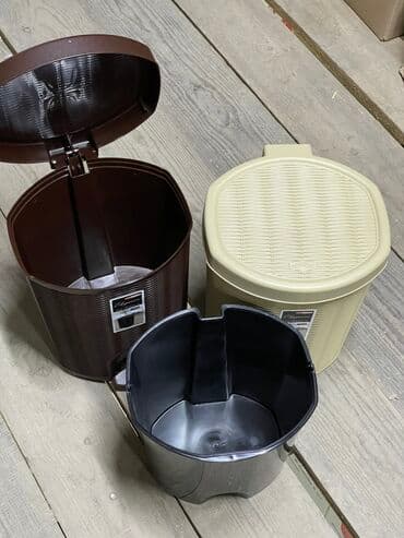 моп швабра: Ведро для мусора, урна с педалью и внутренним ведром 11литров 11л - — 2