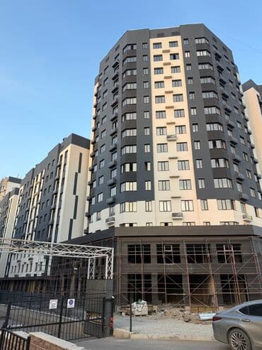 купить квартиру в бишкеке от delmar group: 3 комнаты, 91 м², Элитка, 14 этаж, ПСО (под самоотделку) — 1