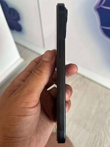 гармин саат: IPhone 15, Колдонулган, 128 ГБ, Black Titanium, Каптама, Кабель, Куту, 80 % — 4