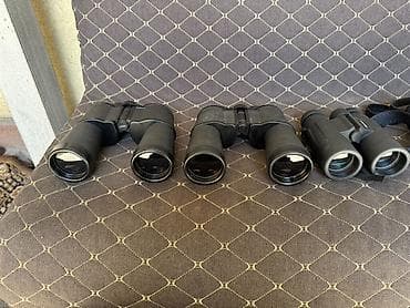 охоты: Бинокли 2 штук СССР советской/российской оптики: TENTO БПЦ 10x50, в — 2