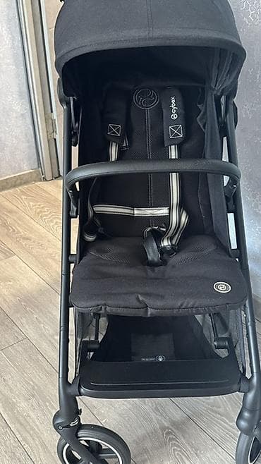 Коляскалар: Прогулочная коляска Cybex Beezy (черная) - Компактная городская — 2