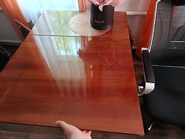 table study: Стол трансформер Для кухни, Стол-книжка, цвет - Коричневый — 2