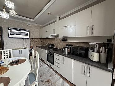 Недвижимость: 4 комнаты, 106 м², 106 серия улучшенная, Кок-Жар ж/м 106 серия улучшенная, 6 этаж, Дизайнерский ремонт — 2