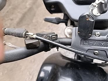 электр мото: Все работает заводится с кнопки с ножки с брелка есть сигнализация — 10