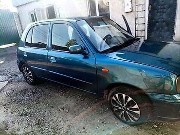 Транспорт: Nissan Micra: 2002 г., 1 л, Кол менен иштөөчү, Бензин, Хетчбек — 2