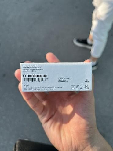 charge 4: Беспроводные вкладыши наушники, Apple, AirPods 4 — 2