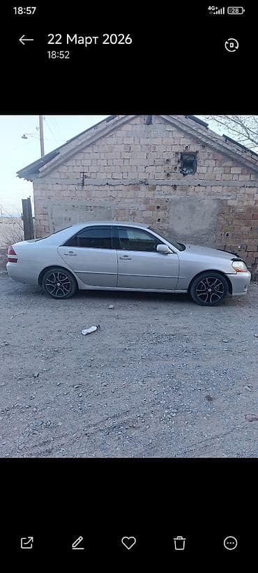 Toyota Mark II: 2001 г., 2.5 л, Автомат, Бензин, Седан