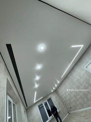 гипс 16: Натяжной потолок Глянцевое, Матовое, 3D потолки Бесплатная консультация, Бесплатный замер, Гарантия — 9