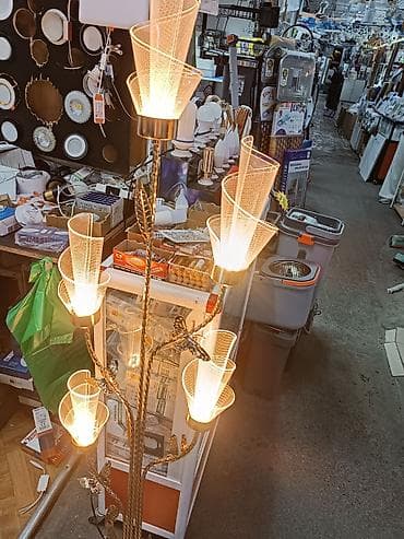 study lamp: Напольный светильник «Ветви с бабочками» - Тип: торшер с несколькими — 1