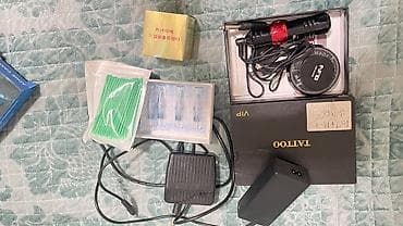 Набор для татуажа/татуировки (ручка-роуч и расходники) Комплектация