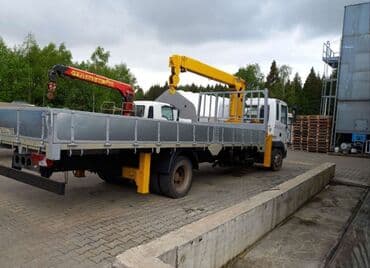 манопулятор: | Стрела 12 м, 3 т, | Борт 10000 кг — 1