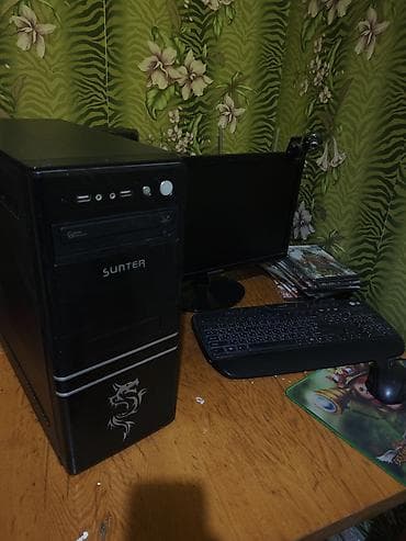 notebook hp: Настольный компьютер с монитором и периферией Состав комплекта: - — 1