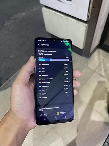 Техника и электроника: Samsung Galaxy A32, Б/у, 128 ГБ, цвет - Фиолетовый, 2 SIM — 8