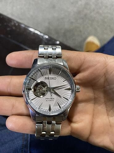 burker часы цена: SEIKO Presage Automatic — классические механические часы с открытым — 1
