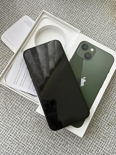 iphon 14: IPhone 13, 128 ГБ, Зеленый, Коробка — 1