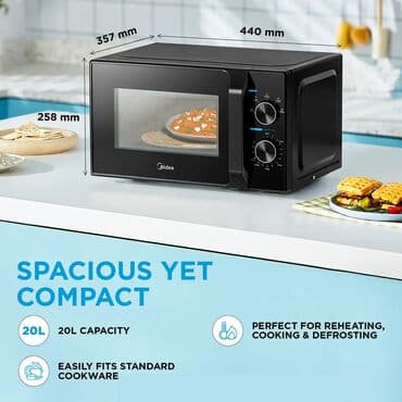 микроволновка midea бишкек: Микро толкундуу меш, Жаңы, Акылуу жеткирүү, Өзү алып кетүү — 6