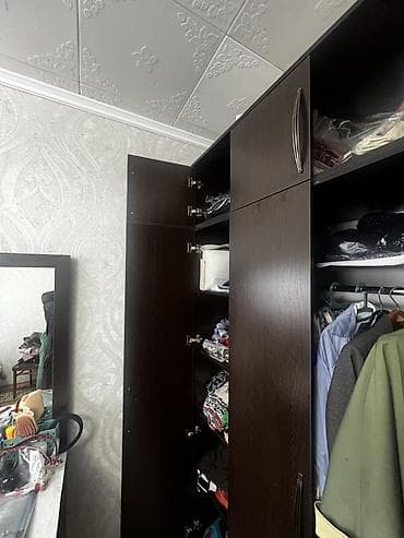 шкаф кийим: Шифоньерлер, кийидер үчүн шкафтар, Түз, ЛДСП — 4