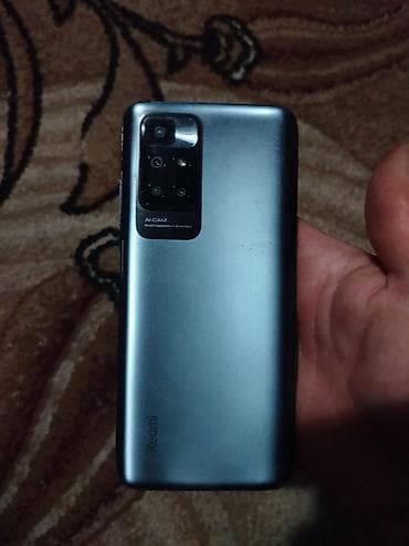 манитор авто: Redmi, Redmi 10, Б/у, 128 ГБ, цвет - Серый, 2 SIM — 3