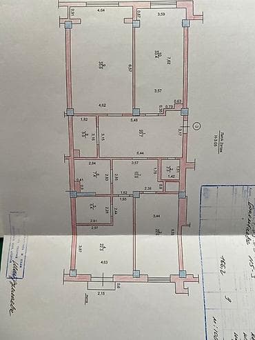 3 комнаты, 166 м², Золотой квадрат Элитка, 2 этаж