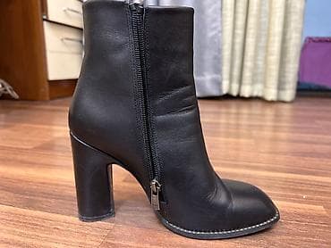 rio anri турция: Продаю ботильоны кожаные турецкие, каблук 8 см, Удобные. Цена 4000 сом — 2