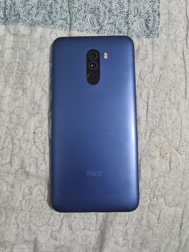 poco f3 бишкек: Poco Pocophone F1, Колдонулган, 128 ГБ, түсү - Көгүлтүр, 2 SIM — 4