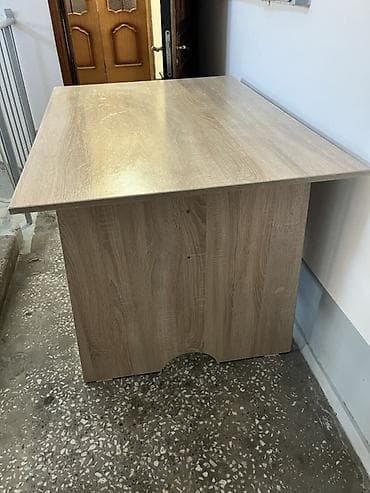 Офисный стол, Б/у, Нерегулируемый, Прямоугольный, ЛДСП