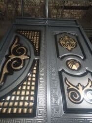 металические ворота: Комплект декоративных металлических ворот и секций ограждения — 18