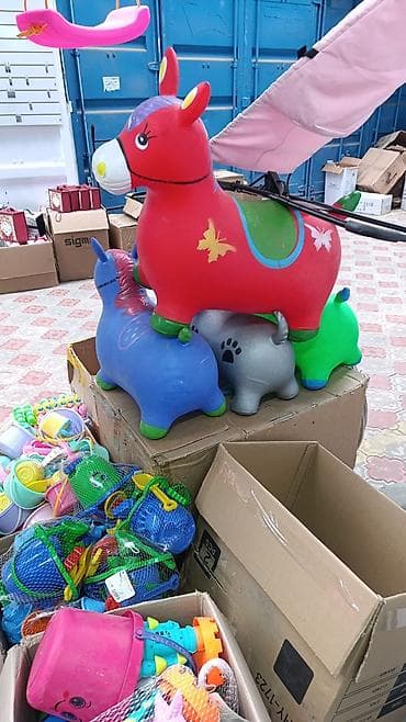 воздушный батут: Надувные прыгунки-игрушки для детей - Яркие резиновые прыгунки в виде — 1