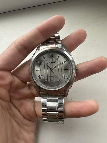 apple watxh: Часы Casio, кварцевые, классический аналоговый циферблат. - Корпус и — 3