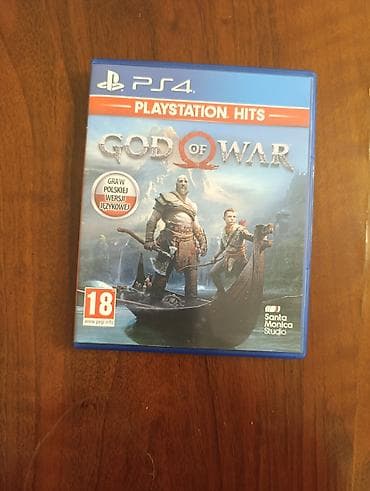God of War (PlayStation Hits) на PS4 — издание на диске Blu‑ray. -