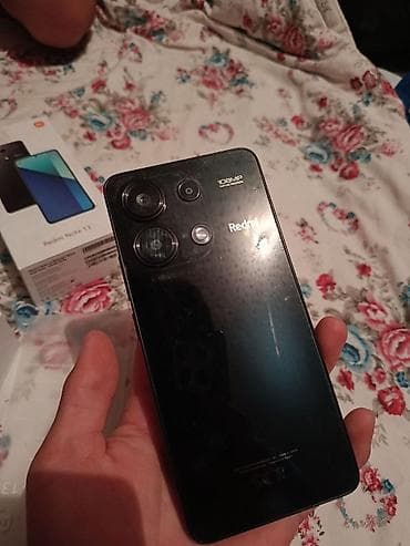 Redmi, Redmi Note 13, Б/у, 128 ГБ, цвет - Черный, 2 SIM