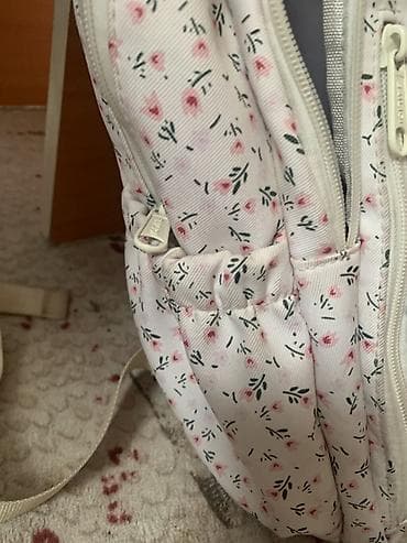 golove рюкзаки: Рюкзак Bailiqi с цветочным принтом - Цвет: молочный/белый с мелкими — 7