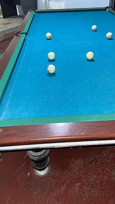 Гири: Бильярдный стол -Мраморный 10фут - Размер: полноразмерная игровая — 8