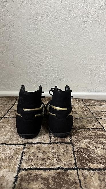 Личные вещи: Мужские кроссовки, 40.5, Asics, Б/у, цвет - Черный, Платная доставка, Самовывоз — 5