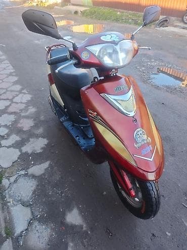 тормоза на скутер: Скутер Yadi Zip r3i (наклейки на кузове) - Тип: бензиновый — 4