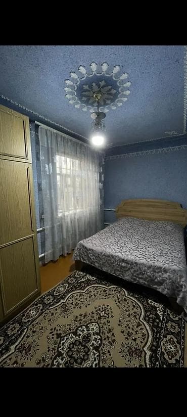 бишкек цена квартиры: 56 м², 3 комнаты, Забор, огорожен — 5