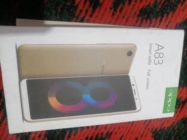 Oppo A83, Б/у, 128 ГБ, цвет - Черный, 2 SIM