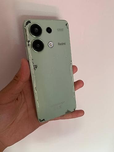 rant ace: Redmi, Redmi Note 13, Б/у, 256 ГБ, цвет - Зеленый, 2 SIM — 5
