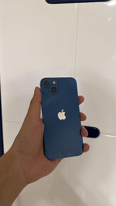 IPhone 13, Б/у, 128 ГБ, Синий, 85 % — 1