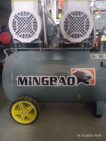 мойка высокого давления на основе компрессора: Компрессор мощность 1.6x2квт размер бака 60л давления 8бар скорость — 1